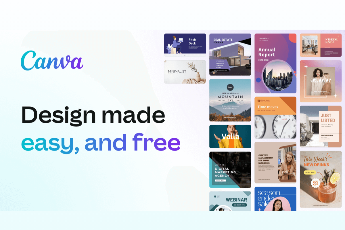Criar posts para redes sociais no Canva, Canva para social media, Templates Canva redes sociais, Design gráfico para mídias sociais Canva, Como fazer artes para Instagram no Canva